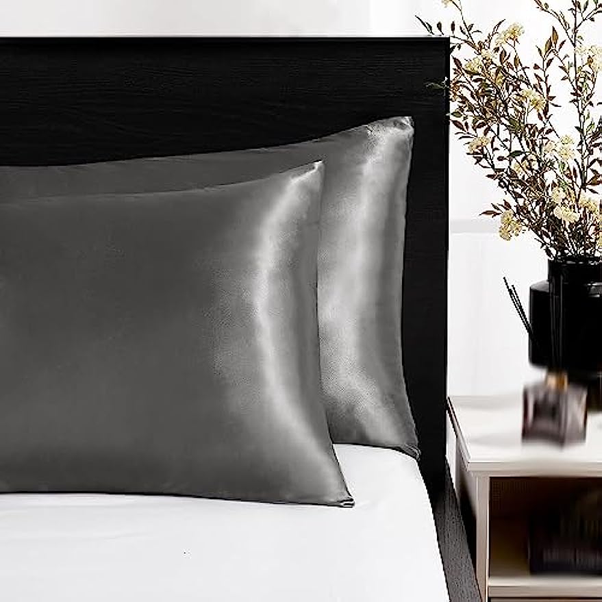 Conjunto de 2 Fronhas de Seda  - Satin Silk Pillowcase Hair Skin avaliação e preço