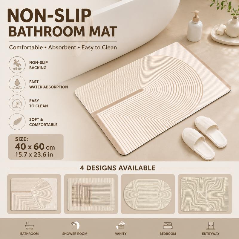 Tapete de Banho de Diatomita d - Quick Dry Diatomite Bath Mat avaliação e preço