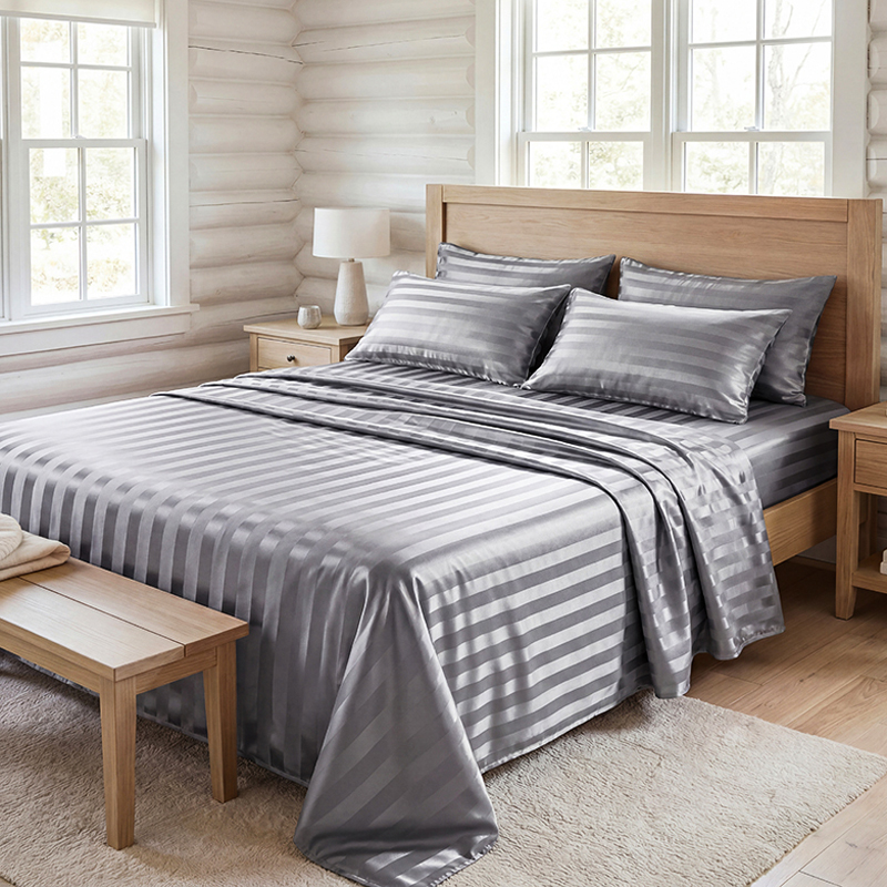 Conjunto de Lençóis de Cetim L - Fitted Bed Sheets Deep Pocket avaliação e preço