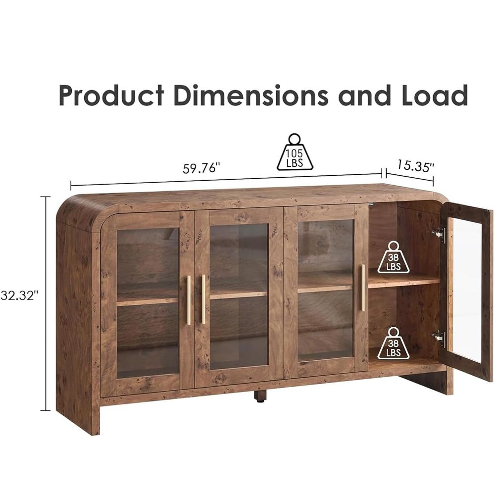 Armário Buffet com Armazenamen - Storage & Organization avaliação e preço