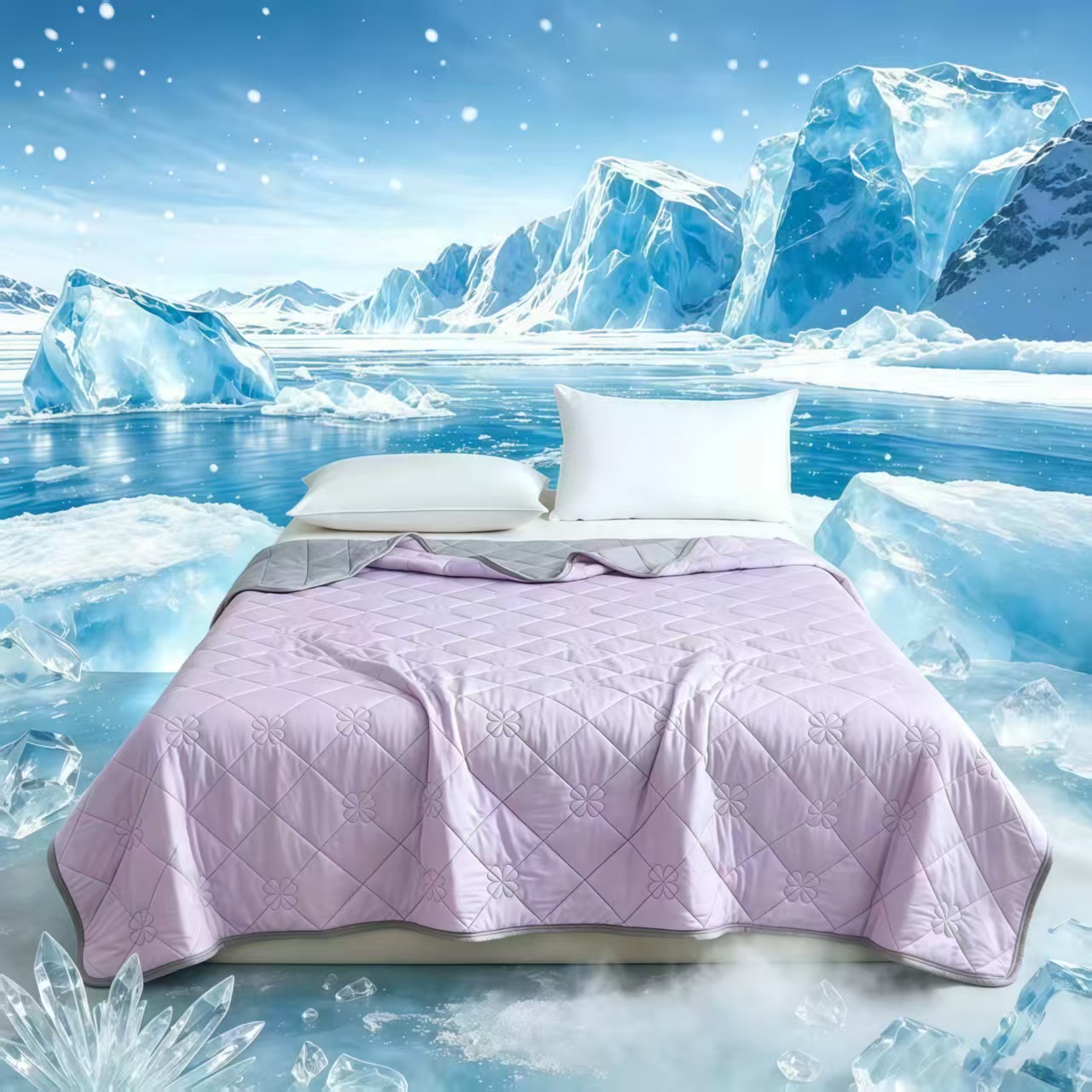 ROSEKIND 1pc Cobertor Refresca - Cooling Blanket Hot Sleepers avaliação e preço