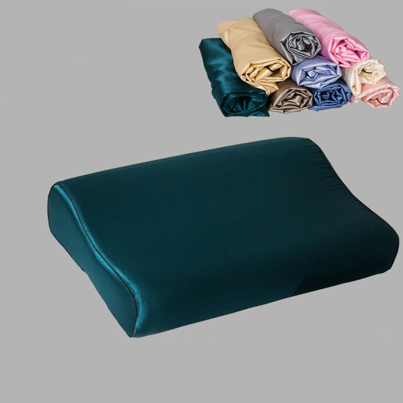 Fronha de látex de cetim de im - Satin Silk Pillowcase Hair Skin avaliação e preço