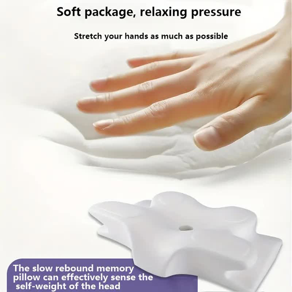 Almofadas de espuma de memória - Memory Foam Orthopedic Pillow Neck Pain avaliação e preço