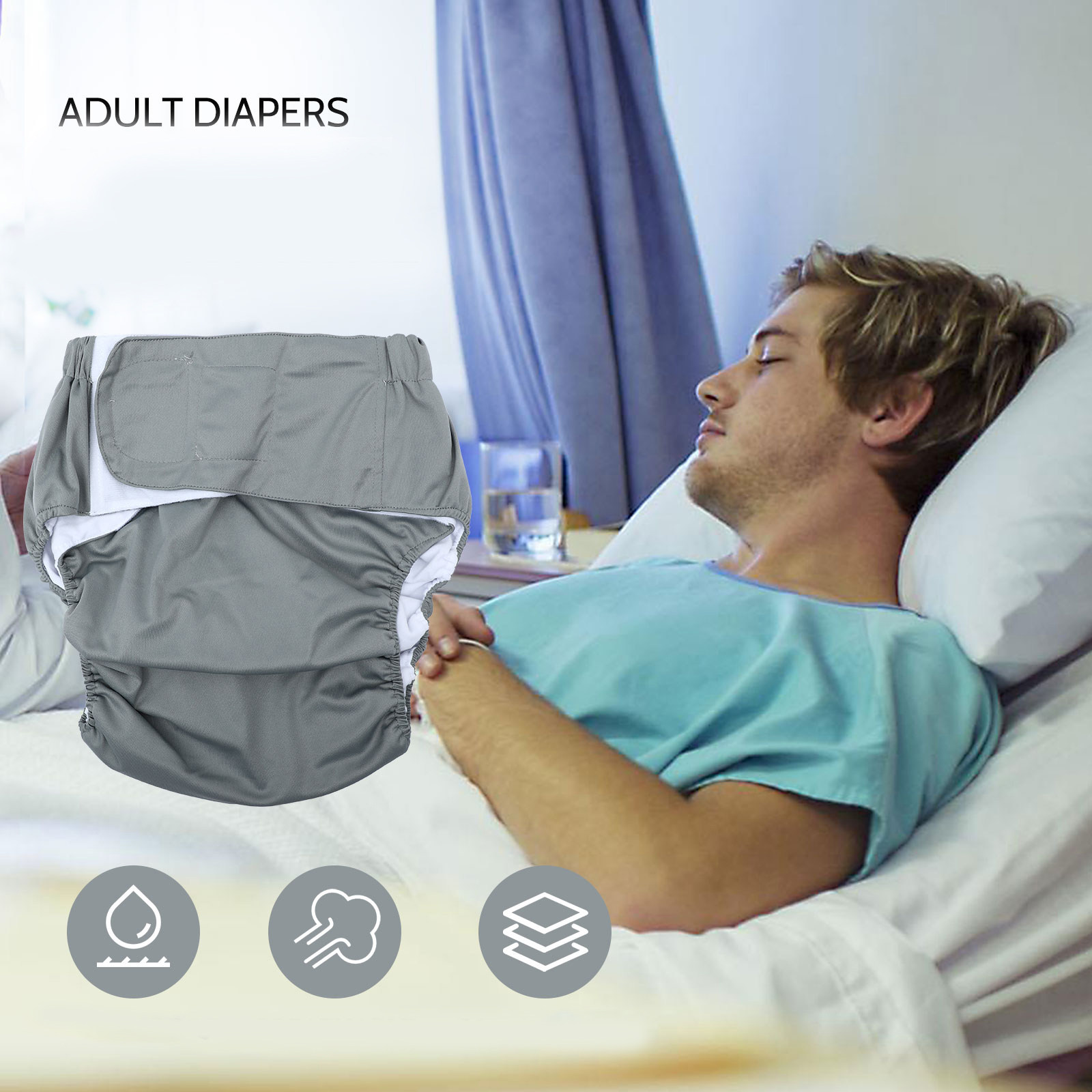 1 Peça de Protetor de Colchão  - Waterproof Mattress Protector Breathable avaliação e preço